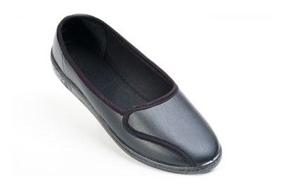 Тапочки-туфли рабочие (искусственная кожа, ПВХ) женские М11ИК Атлантис