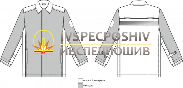 Костюм молескиновый "Лава" летний. арт 0171 (ЧЗ)