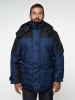 Куртка "ЕВРОПА" дл.,синяя с чёрным (ЧЗ)