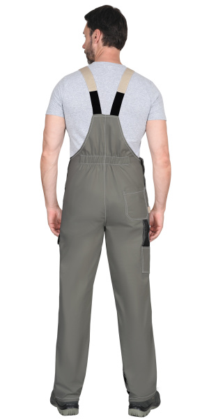 Полукомбинезон "Каспий" : оливковый с черным и песочным СОП. тк.Rodos (ЧЗ)