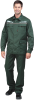 Костюм ОПЕРАТОР летний, зеленый, смесовая (куртка, брюки)