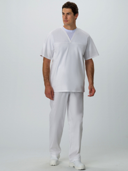 Костюм пекаря (тк.Бязь,145), белый (ЧЗ)