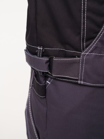 Куртка рабочая мужская №116 цвет серый с красным, черным