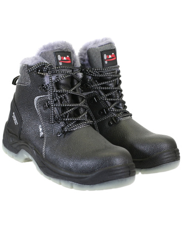 Ботинки "Protection-nord/ю", кожа, ПКП, нат. мех, ПУ-ТПУ