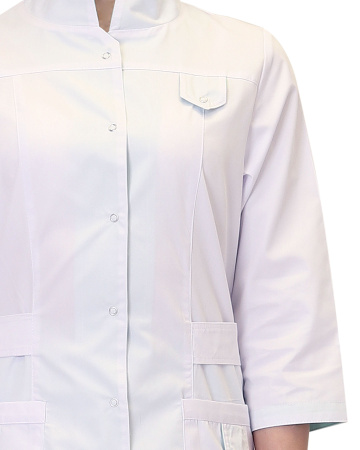 Костюм "СИРИУС-ВЕРОНА" женский белый с мятным (ЧЗ)