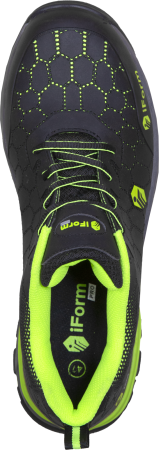 Полуботинки iForm® PRO (ПРО) с КП, черный-зеленый, ПОЛ 055