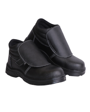 Ботинки сварщика "Сириус-Титан", кожа, ПКП, Нитрил