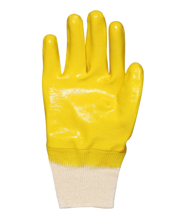 Перчатки "НИТРИЛ-ЛАЙТ-SР РП"желт.с полн.обливом