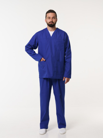 Брюки рабочие универсальная №104 василек, ткань ТИСИ