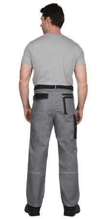 Брюки "Пекин" серые с черным