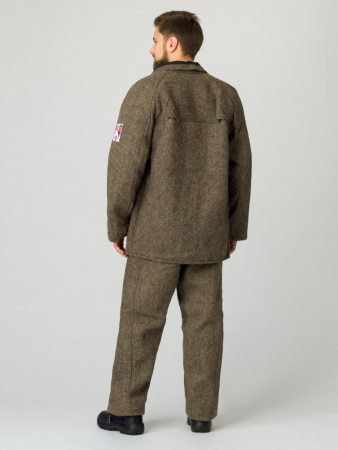 Костюм суконный (тк.Сукно,680), коричневый 