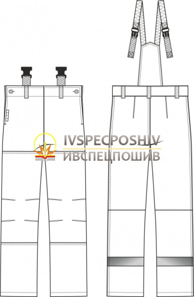Костюм сварщика ЭТНА цельноспилковый арт. 0161