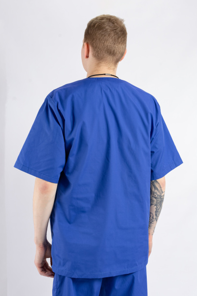 Куртка рабочая универсальная №104 (блуза) василек, ткань ТИСИ